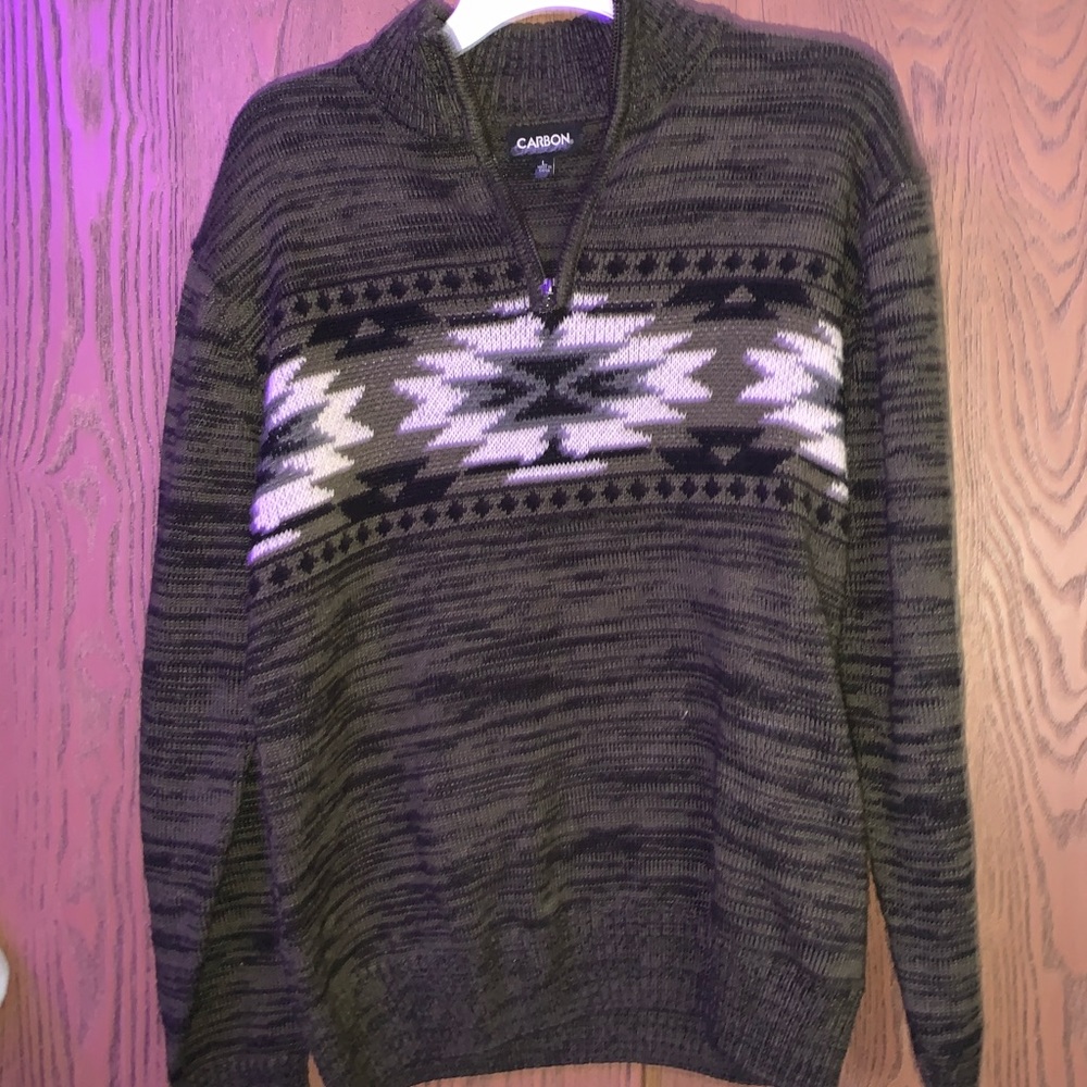 thrifted sweater